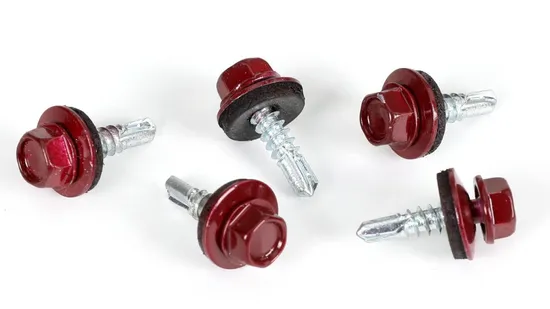  DIN7504K Self-Drilling Colored Screws /Washer Hex Head Self Drilling Roofing Screw Galvanized Self Drilling Screws/Hex Wood Screw
